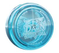 Jouets Looping Yoyo en plastique cristal lumineux Yoyo facile à jouer, tour de ficelle de base Yoyo 8 billes KK roulement débutants Yoyo pour enfant couleur de corde expédiée au (Vert transparent)