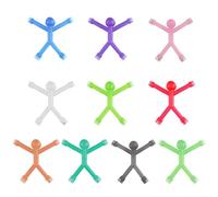 Jouets Magnétiques Créatifs et Anti-Stress Pour Enfants - Aimants Décoratifs Pour Réfrigérateur 10 Pièces