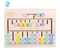 Jouets Mathématiques En Bois Montessori Pour Enfants, Apprendre À Compter Et Faire Correspondre Des Nombres, Matériel Éducatif Préscolaire