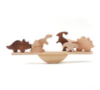 Jouets Mentaires Oriels À Empiler Montessori Pour Bébés,Maisons Forestières,Cimetière,Blocs De Forêt En Bois,Éducation De La Petite Enfance,Cadeau De Jeu - Type Dinosaur