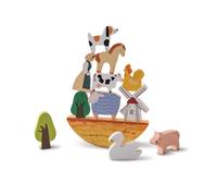Jouets Mentaires Oriels À Empiler Montessori Pour Bébés,Maisons Forestières,Cimetière,Blocs De Forêt En Bois,Éducation De La Petite Enfance,Cadeau De Jeu - Type Farm Animals 2