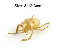 Jouets Miniatures Pour Enfants,Modèle D'insecte,Simulation De Scorpion,Mante,Araignée,Libellule,Pilier Anthracite,Bug,Figauckland,Mignon - Type Golden Beetle