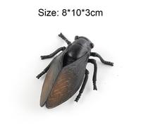Jouets Miniatures Pour Enfants,Modèle D'insecte,Simulation De Scorpion,Mante,Araignée,Libellule,Pilier Anthracite,Bug,Figauckland,Mignon - Type Cicada