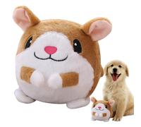 Jouets mobiles pour chiens, balle mobile pour chiens|Jouet électronique pour chien sauteur en peluche,Balles rebondissantes pour animaux de compagnie, jouets électroniques lavables avec son de lapin