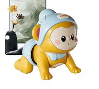 Jouets mobiles pour enfants, jouet pour ramper, jouet d'apprentissage de dessin animé avec fonction d'enregistrement, jouet éducatif pour chanter, jouet interactif pour l'éducation tem