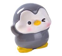 Jouets modèle animal pingouin petit pingouin pour | Figurines d'animaux en résine miniature, couleurs vives amusantes