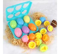 Jouets Montessori Oeufs Vis Jeu De Correspondance En Bois Puzzle 3d Pour Enfants, Jouet Éducatif En Maths, Jouets Pour Bébés De 1 À 2 Ans