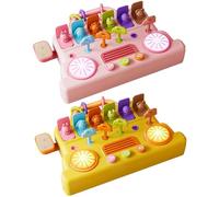 Jouets Musicaux-conception De Bus, Apprentissage De La Batterie De Piano Éducative, Ensemble De Batterie De Clavier De Piano Électronique, Jouet Sonore De Développement Précoce | Jouet Musical Pour En