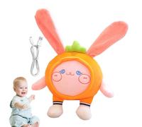 Jouets musicaux en peluche pour bébés,Jouets musicaux en peluche,Jouet en peluche chantant des chansons | Jouets avec musique et vibrations, jouet sensoriel USB pour bébés, animaux de compagnie, garço