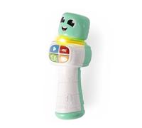Chicco Jouet Microphone musical interactif 4-en-1 – 18-36 mois, mélodies, sons et lumières