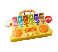 Jouets Musicaux - Piano et Batterie Éducatif et Ludique - Instruments de Musique Piano Batterie Camion Jouet | Idée Cadeau Noël Anniversaire Voyage Filles Garçons Maternelle
