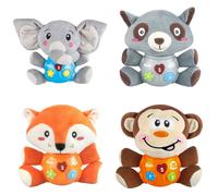 Jouets Musicaux Pour Bébé, Jouets Éducatifs Pour Tout-Petits, 12 Chansons Classiques, Poupée En Peluche, Animal, Cadeau Idéal Pour Nouveau-Né