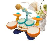 Jouets musicaux pour - Ensemble de Jeu d'apprentissage interactif réglable, Ensemble d'instruments de Percussion à Tambour, Jeu sonore de Rythme éducatif | Jouet de développement de la créativ