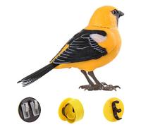 Jouets Oiseaux pour, Figurines d'oiseaux, Jouet | Animal de Compagnie électronique Mignon Bureau réaliste pour Parler, Interaction en Plein air Voyage