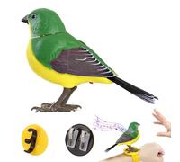 Jouets Oiseaux pour , figurines d'oiseaux, jouet - Animal de compagnie électronique mignon bureau réaliste pour parler interaction en plein air voyage