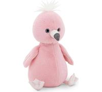Jouets orange peluche flamant rose 22 cm - Flamant rose