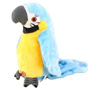 Jouets parlants, 2 pièces, jouet perroquet parlant en peluche vive, perroquet interactif répétant ce que vous avez dit, jouets électroniques pour oiseaux pour garçons et filles, fête d'anniversaire