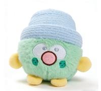Jouets - Peluches - 80338 - Porte-clés vert des Frères Qiuqiu - 11 cm - 20