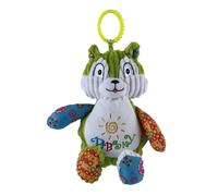 Jouets Populaires En Peluche D'écureuil Pour Enfants, Animaux Bruns/Verts, En Coton, Poupées Mignonnes, Oreiller, Jouet Pour Bébé