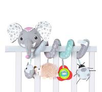 Jouets Pour Bébé De 0 À 12 Mois, Hochet En Peluche Éléphant, Berceau Suspendu En Spirale, Mobile, Poussette Pour Nouveau-Né, Lit, Jouets Éducatifs, Cadeau Pour Animaux