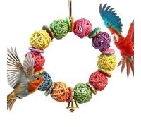 Jouets pour cacatoès, accessoires pour mâcher des perruches, jouets pour cage à oiseaux, perroquets, aras, inséparables, jouer, ronger et détruire