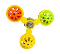 Jouets pour calopsittes - Jouets, balle rotative pour cage à oiseaux, jouet interactif pour cage à oiseaux, jouet sensoriel interactif pour exercice, enrichissement, jeu de mastication, soulagement de