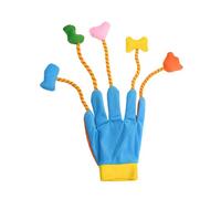 Jouets pour Chat - en Peluche à Cinq Doigts pour Chaton avec Clochette - interactif pour Chat | pour Exercice, Jeu, renforcement des Liens, toilettage, Meubles, canapé, Tapis d'angle