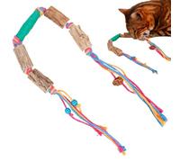 Jouets pour chat - Jouet interactif à l' à chat - Jouet à mâcher pour chat - Corde à mâcher pour la famille, les amis, la maison, l'extérieur, le Nouvel An chinois