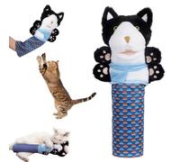 Jouets pour chat, lutteur, karaté, marionnettes à main avec rembourrage robuste pour un jeu sûr, jouet en peluche durable pour chats