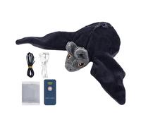 Jouets pour chat oiseau battant, jouet pour chaton rechargeable activé par toucher - Jouets interactifs réalistes en plumes de chat,Oiseau à battements, jouets pour chaton doux et confortables, concep