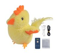 Jouets pour chat oiseau battant, jouet pour chaton rechargeable activé par toucher,Jouets interactifs réalistes en plumes de chat - pour chatons doux et confortables infusés pour toutes les rac
