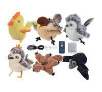 Jouets pour chat oiseau battant, nouveaux jouets interactifs pour chat, oiseau battant avec herb e à chat, jouets réalistes en plumes de chat, jouets doux et confortables pour chaton oiseau battant