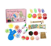 Jouets pour Chaton,Jouets d'Intérieur pour Chat | Jeu Ludique et Stimulant pour Satisfaire Les Besoins de Griffades, Lutter Contre l'Ennui et Stimuler l'Instinct de Chasse