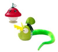 Jouets pour Chats à la Cataire,Jouets D'Intérieur pour Chats avec Son Grésillement | Corde Rétractable Activation Tactile Jeux d'Intérieur Accessoire pour Chaton Activité Anti-Ennui