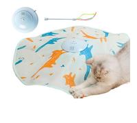 Jouets pour chats d'intérieur, jouet pour chat à cache-cache | Jouets de stimulation pour chat avec 4 modes,Jouets de stimulation pour chats d'intérieur, capteur rechargeable et activé par la voix