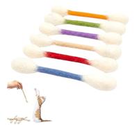 Jouets pour chats en coton-tige, anneaux de dentition géants pour chatons, bâtonnets interactifs en feutre. Adorables et mignons, ils sont parfaits pour occuper votre chat, le faire se dépenser et lu