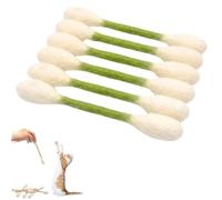Jouets pour chats en coton-tige, anneaux de dentition géants pour chatons, bâtonnets interactifs en feutre. Adorables et mignons, ils sont parfaits pour occuper votre chat, le faire se dépenser et lu