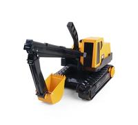 Jouets pour Chats | Excavatrice de Construction en Acier Cat - Robuste et Durable | Creusez et transportez de la Terre Toute la journée ! Poignées ergonomiques de 16 po