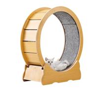 Jouets pour Chats Tapis roulant en bois for chat, panneau à haute teneur en fibres, rouleau silencieux, exercice de Fitness, sans piège, cadre d'escalade, jouets d'intérieur for la maison Tapis roulan