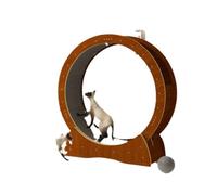 Jouets pour Chats Tapis roulant for animaux de compagnie, rouleau de course for chat, sport silencieux, Fitness, grand cadre d'escalade, jouet for chat, planche à gratter for griffes de chat Tapis rou