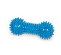 Jouets pour chien haltère à pico en TPR Nobby Pet Bleu 15 cm
