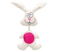 jouets pour chien - Lièvre en tissu Trixie Blanc TU
