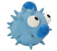 Jouets pour chien poisson globe en latex Nobby Pet Bleu 11 cm