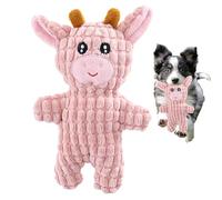 Jouets pour Chien Qui Couinent - Jouet À Mâchouiller Pour Chiot Pendant La Dentition - Antidérapant Résistant pour Chiot Stimulation Mastication Enrichissement - Éducation Récompense Divertissement Co