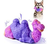 Jouets pour chiens à mâcher agressifs, jouet à mâcher indestructible pour chien, caoutchouc robuste et nylon, jouet de dentition durable pour mâcheurs agressifs et robustes de petite, grande et