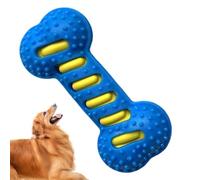 Jouets pour chiens avec irritateur, os jouet pour chien, garde votre animal de compagnie diverti, jeu sensoriel relaxant pour interagir et soulager l'ennui, la dentition et
