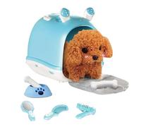Jouets Pour Chiens De Promenade Pour Les Tout-petits 1-3 - Peluche Pour Chien En Peluche Avec Support Et Accessoires | Cadeaux Pour Les Petites Filles De 3 4 5 6 Ans | Faire Semblant De Jouer Au