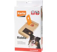 Jouets pour chiens Karlie Brain Train Riddle 22 x 13 x 3 cm Bois, plastique Jouets d'intelligence, Jouets à grignoter, Occupation, Jouets interactifs