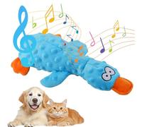 Jouets pour Chiens mordants agressifs, Jouets interactifs en Peluche avec couinement, Canard Mignon et Doux pour Chiens anxieux, Coussin apaisant pour Chiots et Chiens de Taille Moyenne et Petite