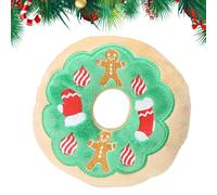 Jouets pour chiens parlants, jouets pour chiens qui font du bruit,Jouet parlant pour animaux de compagnie | Jouets en peluche pour chiens avec sons, bonhomme en d'épice, bonhomme de neige, bois, jouet